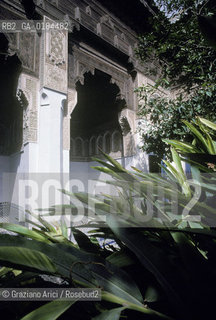 ( MAROCCO ) MARRAKECH :  -  PALAIS DE LA BAHIA   - © 1996 Graziano Arici/Rosebud2 / GEO