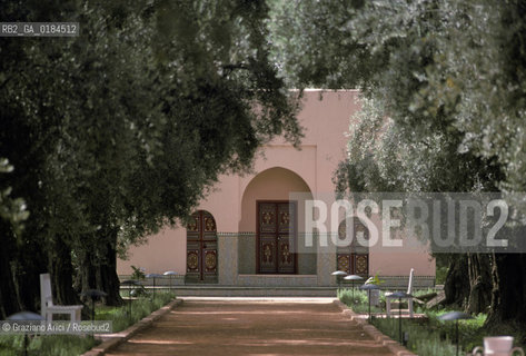 ( MAROCCO ) MARRAKECH :  -  HOTEL LA MAMOUNIA  - © 1996 Graziano Arici/Rosebud2 / GEO