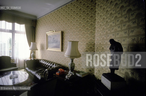 ( MAROCCO ) MARRAKECH :  -  HOTEL LA MAMOUNIA  - © 1996 Graziano Arici/Rosebud2 / GEO / SUITE CHURCHILL