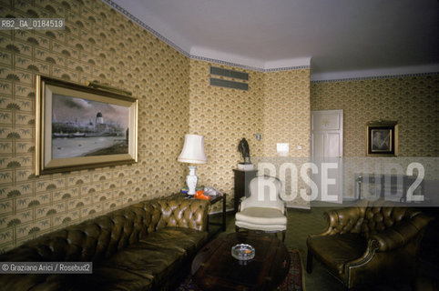 ( MAROCCO ) MARRAKECH :  -  HOTEL LA MAMOUNIA  - © 1996 Graziano Arici/Rosebud2 / GEO / SUITE CHURCHILL