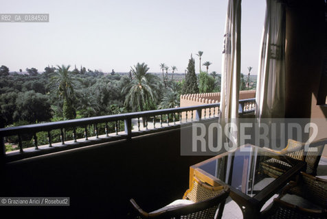 ( MAROCCO ) MARRAKECH :  -  HOTEL LA MAMOUNIA  - © 1996 Graziano Arici/Rosebud2 / GEO / SUITE CHURCHILL
