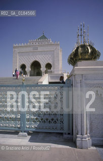 ( MAROCCO ) RABAT :  IL MAUSOLEO DI RE MOHAMED V  - © 1996 Graziano Arici/Rosebud2 / GEO /