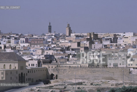 ( MAROCCO ) MEKNES :  LA MEDINA  - © 1996 Graziano Arici/Rosebud2 / GEO /
