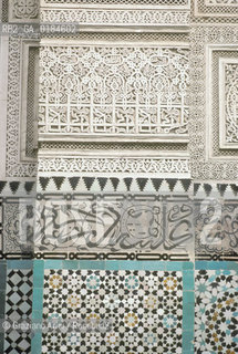 ( MAROCCO ) MEKNES :  LA CITTA IMPERIALE -  MAUSOLEO DI MOULAY ISMAIL I  - © 1996 Graziano Arici/Rosebud2 / GEO /