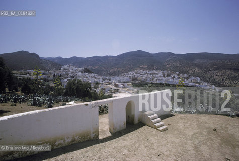 ( MAROCCO ) MOULAY IDRISS : MOSCHEA   - © 1996 Graziano Arici/Rosebud2 / GEO /