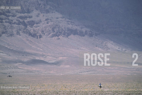 ( MAROCCO ) MAROCCO DEL SUD :IL MASSICCIO DELLATLANTE NEI DITORNI DI  ER-RACHIDIA   - © 1996 Graziano Arici/Rosebud2 / GEO /