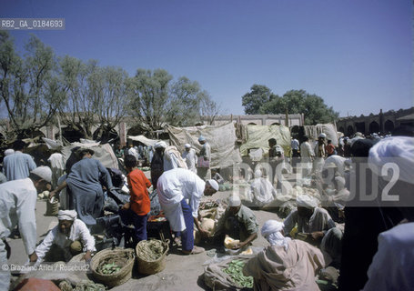 ( MAROCCO ) MAROCCO DEL SUD : ZONA PRESEDERTICA DEL TAFILALET  - OASI DI RISSANI - © 1996 Graziano Arici/Rosebud2 / GEO