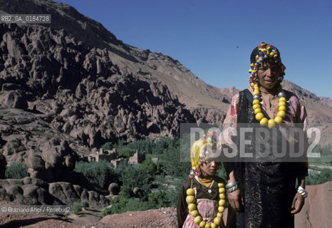( MAROCCO ) MAROCCO DEL SUD : VALLE DEL DAAD - © 1996 Graziano Arici/Rosebud2 / GEO