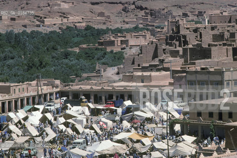 ( MAROCCO ) MAROCCO DEL SUD : OASI DI TINEGHIR  - © 1996 Graziano Arici/Rosebud2 / GEO