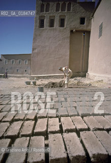 ( MAROCCO ) MAROCCO DEL SUD : OASI DI OUARZAZATE  - © 1996 Graziano Arici/Rosebud2 / GEO / MATTONI
