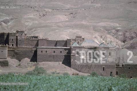 ( MAROCCO ) ATLANTE : KASBAH DI TELOUET  - © 1996 Graziano Arici/Rosebud2 / GEO