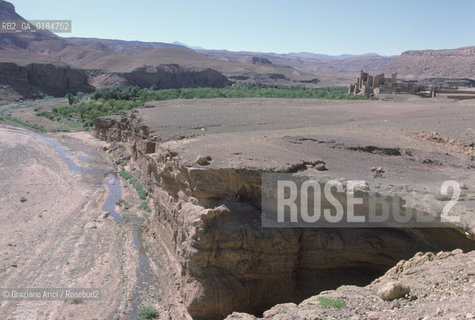 ( MAROCCO ) ATLANTE : KASBAH DI TELOUET  - © 1996 Graziano Arici/Rosebud2 / GEO