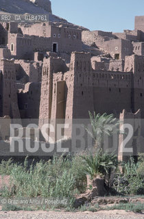 ( MAROCCO ) SUD DEL MAROCCO : KASBAH DI AIT BENHADDOU   - © 1996 Graziano Arici/Rosebud2 / GEO
