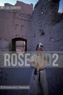 ( MAROCCO ) SUD DEL MAROCCO : KASBAH DI AIT BENHADDOU   - © 1996 Graziano Arici/Rosebud2 / GEO