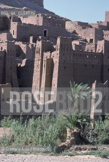 ( MAROCCO ) SUD DEL MAROCCO : KASBAH DI AIT BENHADDOU   - © 1996 Graziano Arici/Rosebud2 / GEO