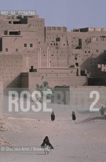 ( MAROCCO ) SUD DEL MAROCCO : OASI DI  ZAGORA  - © 1996 Graziano Arici/Rosebud2 / GEO