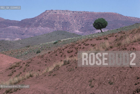 ( MAROCCO ) ALTO ATLANTE : PAESAGGIO  - © 1996 Graziano Arici/Rosebud2 / GEO