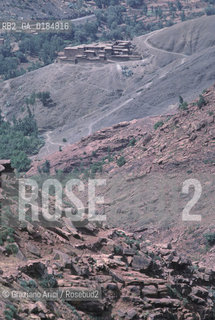 ( MAROCCO ) ALTO ATLANTE : PAESAGGIO  - © 1996 Graziano Arici/Rosebud2 / GEO