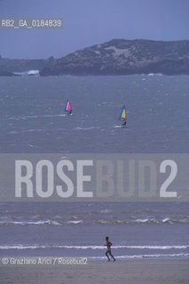 ( MAROCCO ) COSTA ATLANTICA : SPIAGGIA DI ESSAOUIRA - © 1996 Graziano Arici/Rosebud2 / GEO