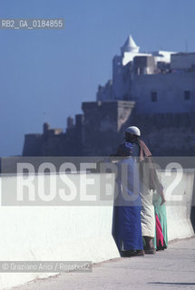 ( MAROCCO ) COSTA ATLANTICA : CITTA DI ESSAOUIRA - © 1996 Graziano Arici/Rosebud2 / GEO