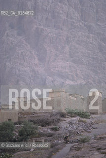 ( MAROCCO ) ATLANTE: VALLE DI TAFRAUTE  - © 1996 Graziano Arici/Rosebud2 / GEO