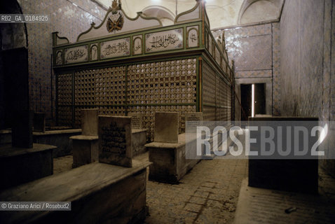 ( TUNISIA ) TUNISI :  TOURBET EL BEY  - © 1996 Graziano Arici/Rosebud2 / GEO / CIMITERO