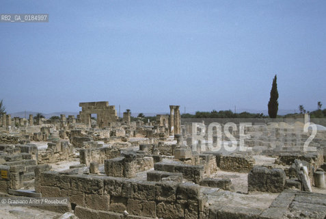 ( TUNISIA ) BISERTA : SCAVI ARCHEOLOGICI  - © 1996 Graziano Arici/Rosebud2 / GEO