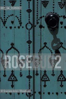 ( TUNISIA ) EL KEF : PORTA  - © 1996 Graziano Arici/Rosebud2 / GEO / VERDE