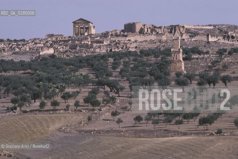 ( TUNISIA ) SITO ARCHEOLOGICO DI DOUGGA  - © 1996 Graziano Arici/Rosebud2 / GEO