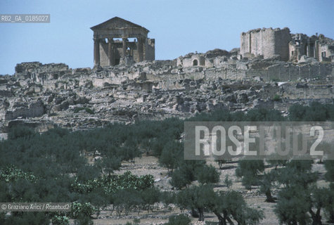( TUNISIA ) SITO ARCHEOLOGICO DI DOUGGA  - © 1996 Graziano Arici/Rosebud2 / GEO