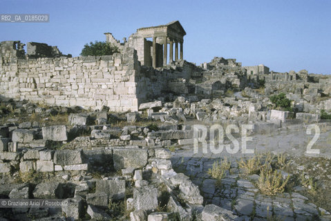 ( TUNISIA ) SITO ARCHEOLOGICO DI DOUGGA  - © 1996 Graziano Arici/Rosebud2 / GEO