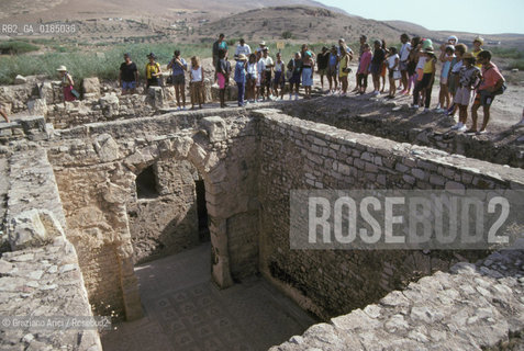 ( TUNISIA ) SITO ARCHEOLOGICO DI BULLA REGIA - © 1996 Graziano Arici/Rosebud2 / GEO / VILLA SOTTERRANEA