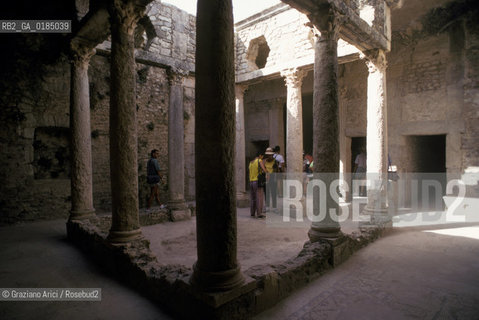 ( TUNISIA ) SITO ARCHEOLOGICO DI BULLA REGIA - © 1996 Graziano Arici/Rosebud2 / GEO / VILLA SOTTERRANEA