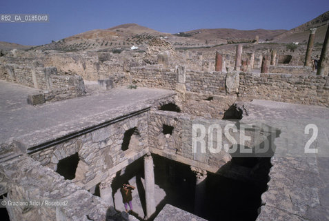 ( TUNISIA ) SITO ARCHEOLOGICO DI BULLA REGIA - © 1996 Graziano Arici/Rosebud2 / GEO / VILLA SOTTERRANEA