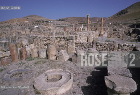 ( TUNISIA ) SITO ARCHEOLOGICO DI BULLA REGIA - © 1996 Graziano Arici/Rosebud2 / GEO