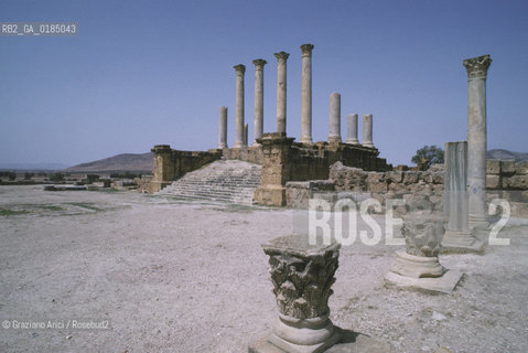 ( TUNISIA ) SITO ARCHEOLOGICO DI THUBURBO MAGNUS - © 1996 Graziano Arici/Rosebud2 / GEO
