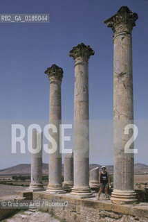 ( TUNISIA ) SITO ARCHEOLOGICO DI THUBURBO MAGNUS - © 1996 Graziano Arici/Rosebud2 / GEO