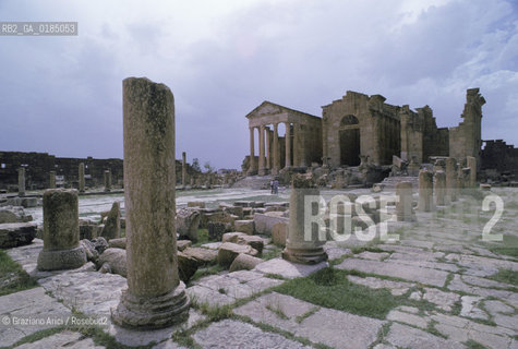 ( TUNISIA ) SITO ARCHEOLOGICO DI SBEITLA - © 1996 Graziano Arici/Rosebud2 / GEO