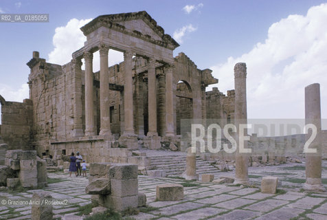 ( TUNISIA ) SITO ARCHEOLOGICO DI SBEITLA - © 1996 Graziano Arici/Rosebud2 / GEO