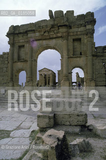 ( TUNISIA ) SITO ARCHEOLOGICO DI SBEITLA - © 1996 Graziano Arici/Rosebud2 / GEO