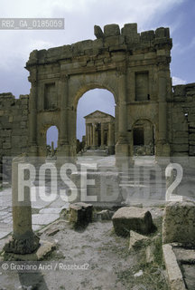 ( TUNISIA ) SITO ARCHEOLOGICO DI SBEITLA - © 1996 Graziano Arici/Rosebud2 / GEO