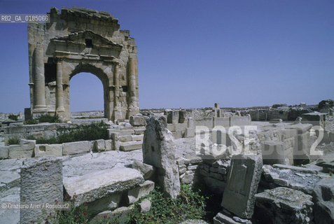( TUNISIA ) SITO ARCHEOLOGICO DI MAKTAR - © 1996 Graziano Arici/Rosebud2 / GEO