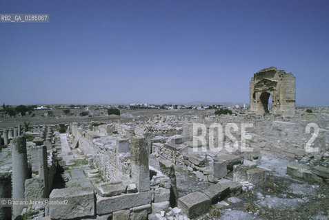 ( TUNISIA ) SITO ARCHEOLOGICO DI  MAKTAR - © 1996 Graziano Arici/Rosebud2 / GEO