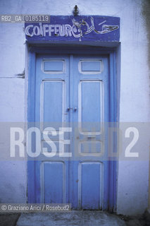 ( TUNISIA ) KAIROUAN : PORTA - © 1996 Graziano Arici/Rosebud2 / GEO / INSEGNA / BLU