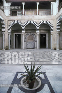 ( TUNISIA ) KAIROUAN : ZAOUIA SIDI ABID EL-GHARIANI ( MOSCHEA  )  - © 1996 Graziano Arici/Rosebud2 / GEO