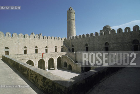 ( TUNISIA ) SOUSSE : IL RIBAT ( MONASTERO ISLAMICO )  - © 1996 Graziano Arici/Rosebud2 / GEO