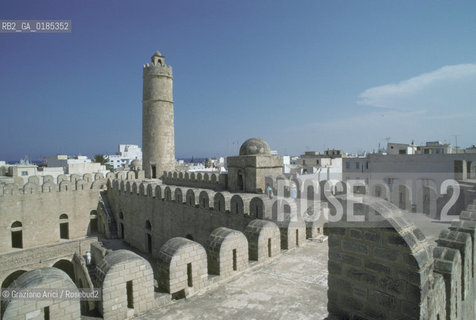 ( TUNISIA ) SOUSSE : IL RIBAT ( MONASTERO ISLAMICO )  - © 1996 Graziano Arici/Rosebud2 / GEO