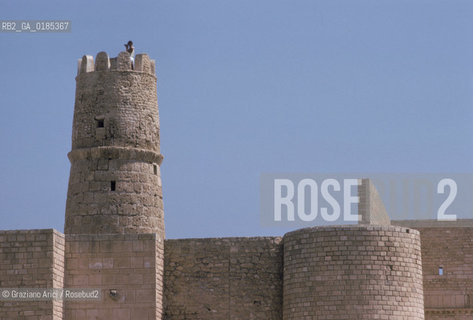 ( TUNISIA ) MONASTIR  : IL RIBAT ( MONASTERO ISLAMICO )  - © 1996 Graziano Arici/Rosebud2 / GEO