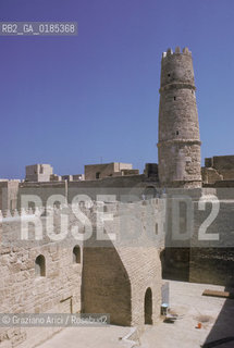 ( TUNISIA ) MONASTIR  : IL RIBAT ( MONASTERO ISLAMICO )  - © 1996 Graziano Arici/Rosebud2 / GEO