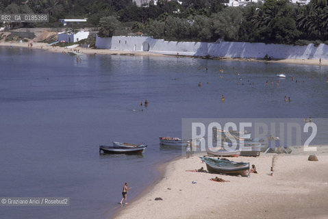 ( TUNISIA ) HAMMAMET  :LA SPIAGGIA  - © 1996 Graziano Arici/Rosebud2 / GEO